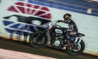 CONCORD,NC - APRIL 1: American Flat Track at The Dirt Track April 1, 2017 in Concord, North Carolina. (Photo by Scott Hunter / NASCAR)