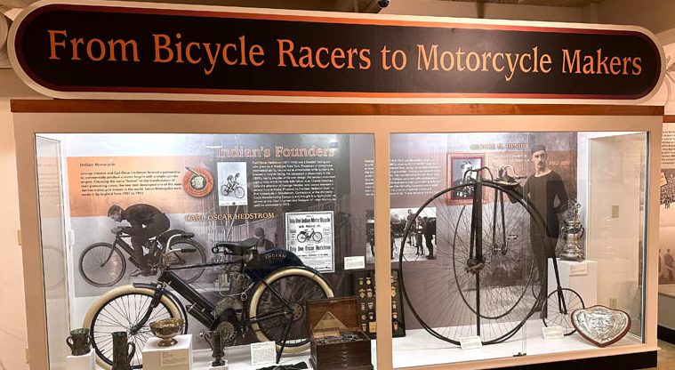 HEILIGER BODEN <br><small>INDIAN MOTORCYCLE MUSEUM IN SPRINGFIELD</small>